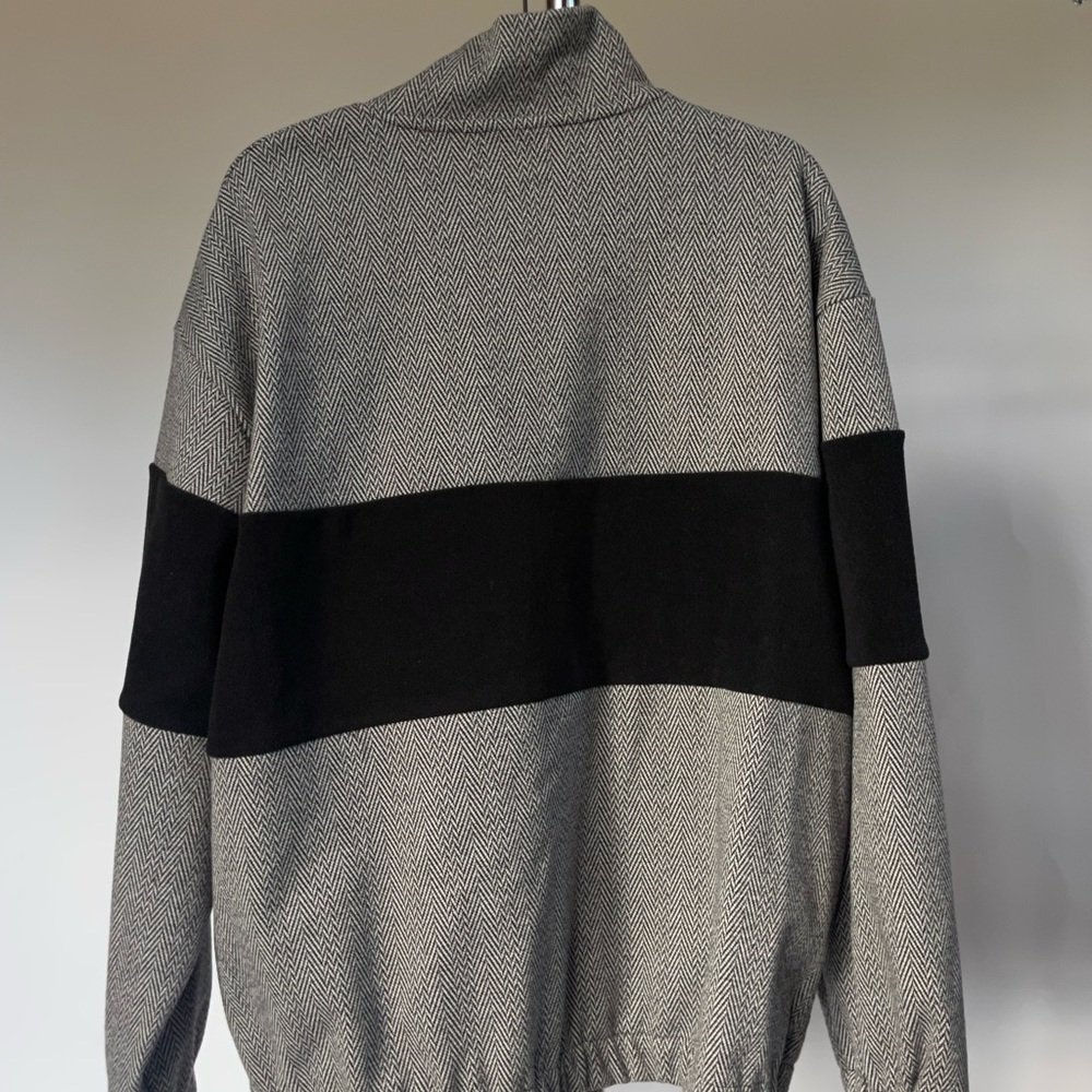 Topman 1/4 zip XL top